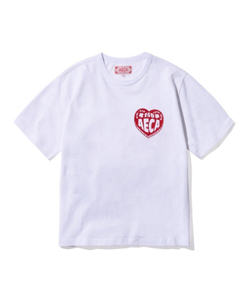 愛心印花上衣 AECA LOVE HALF SLEEVE TEE