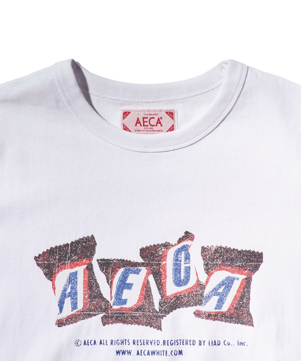 巧克力印花上衣 AECA CHOCOLATE BAR HALF SLEEVE