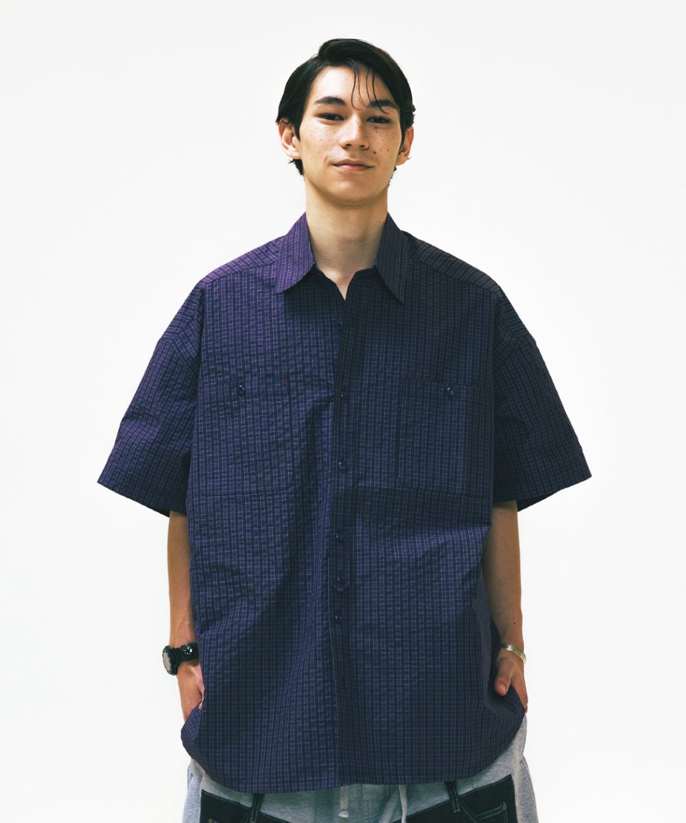 格紋襯衫 Huge Check Work Shirt