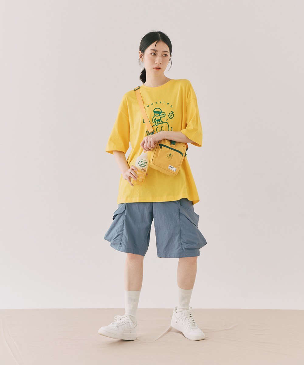 C＆C聯名夏日衝浪圖TEE