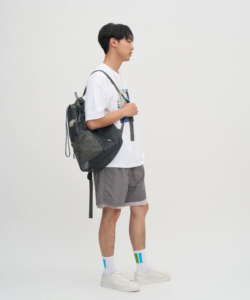 舒跑聯名網狀涼感後背包