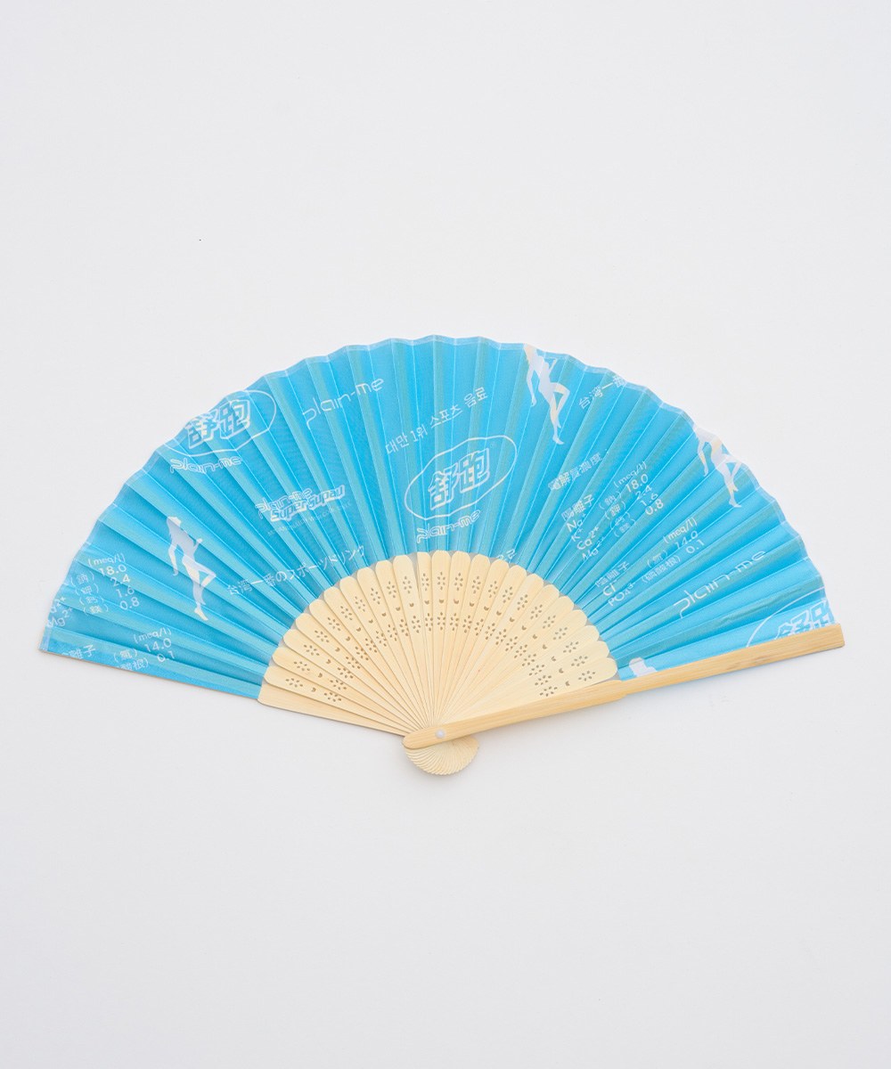 舒跑聯名涼感摺扇