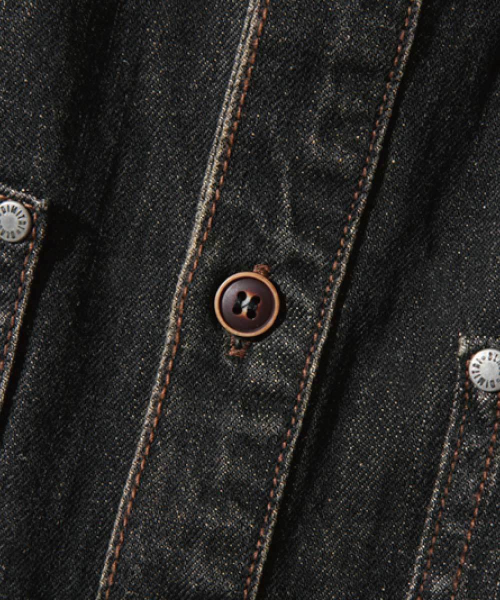 雙口袋牛仔襯衫 DOUBLE KNEE DENIM HALF SHIRT
