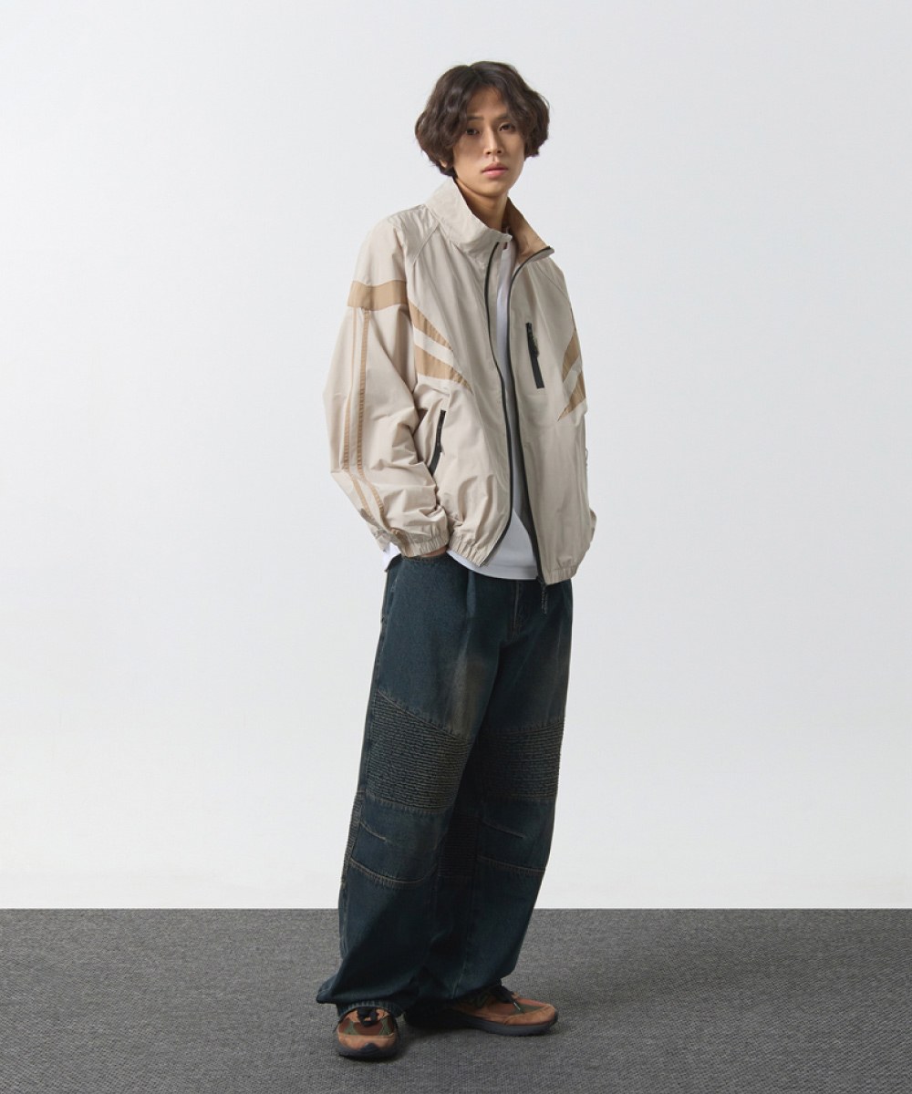 拼接運動外套 D-LAYER PANEL TRACK JACKET