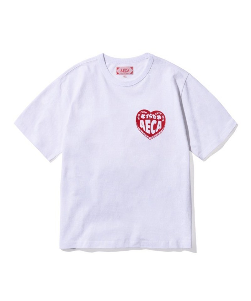 愛心印花上衣 AECA LOVE HALF SLEEVE TEE