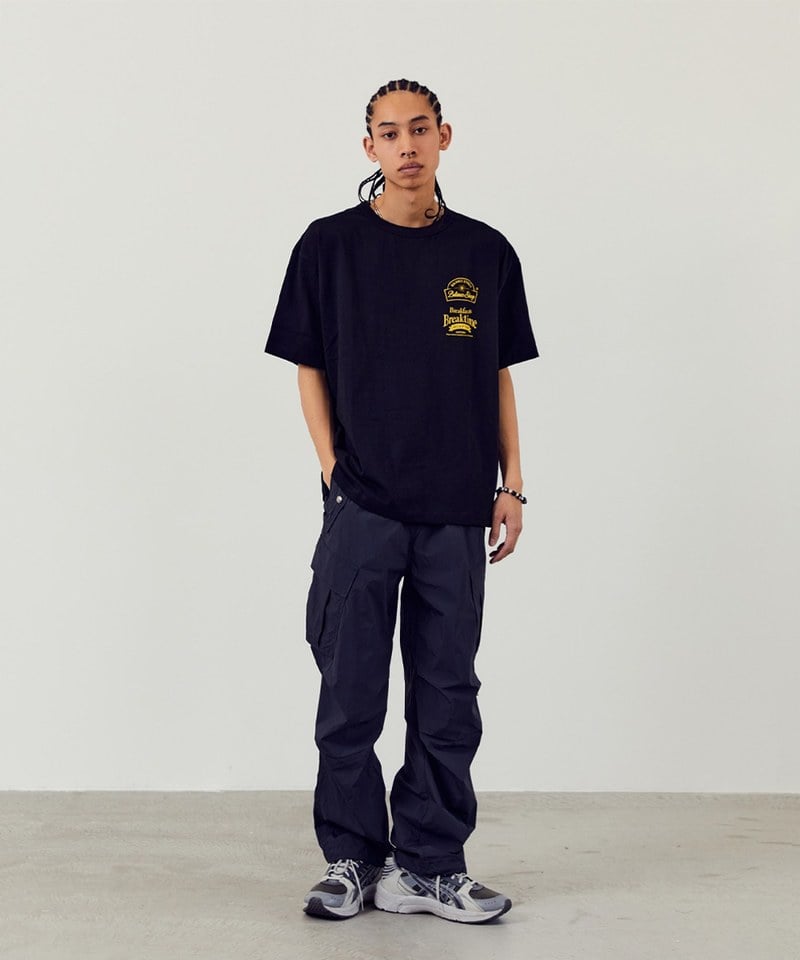 AECA0118-251 早晨印花TEE MORNING CAFE HALF SLEEVE TEE
