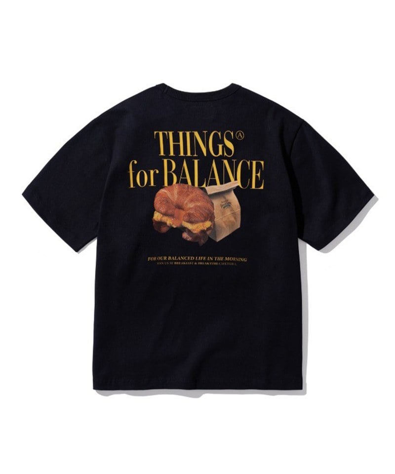 AECA0118-251 早晨印花TEE MORNING CAFE HALF SLEEVE TEE