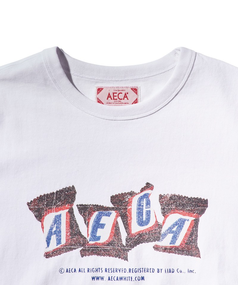 巧克力印花上衣 AECA CHOCOLATE BAR HALF SLEEVE