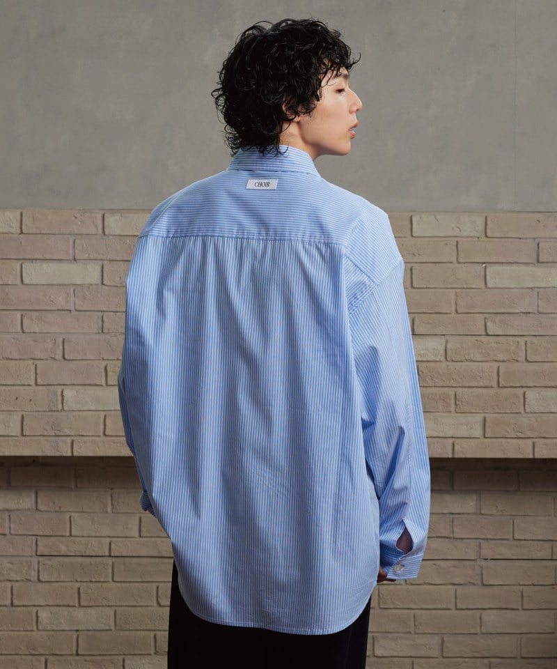 CHR9954-251 條紋長袖襯衫 Stripe Long Shirt