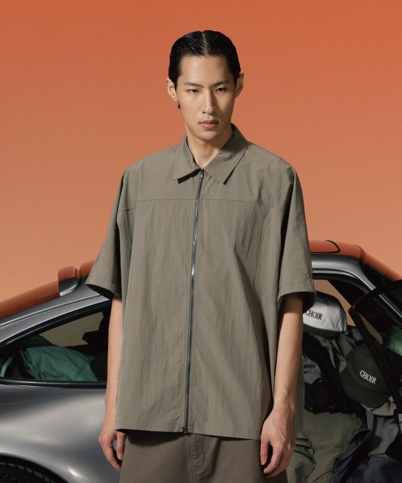 CHR9961-251 拉鍊襯衫 Zip Shirt