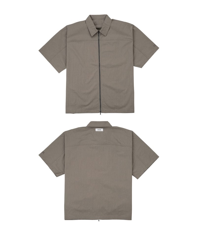 CHR9961-251 拉鍊襯衫 Zip Shirt