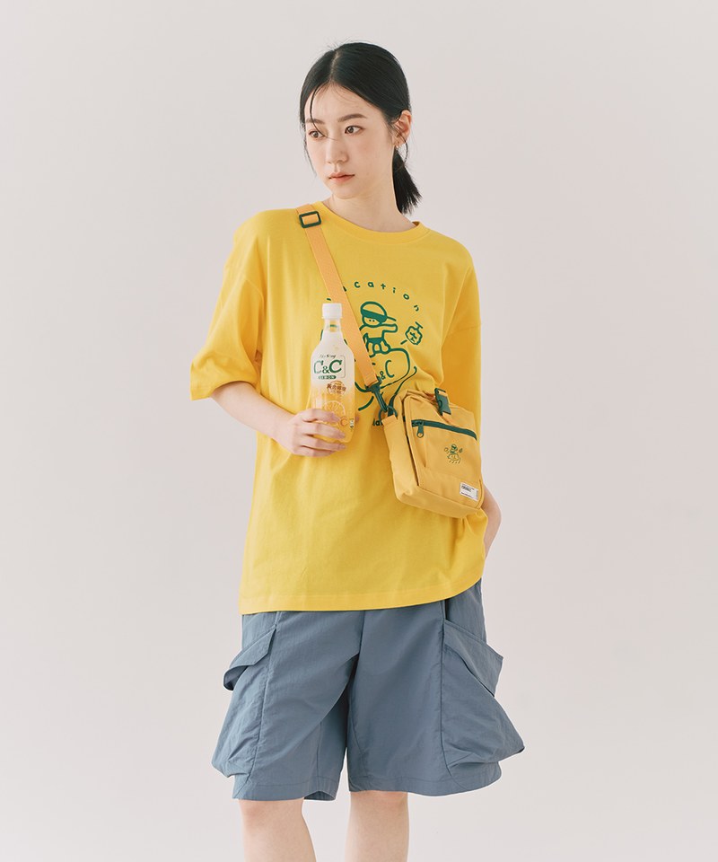 C＆C聯名夏日衝浪圖TEE