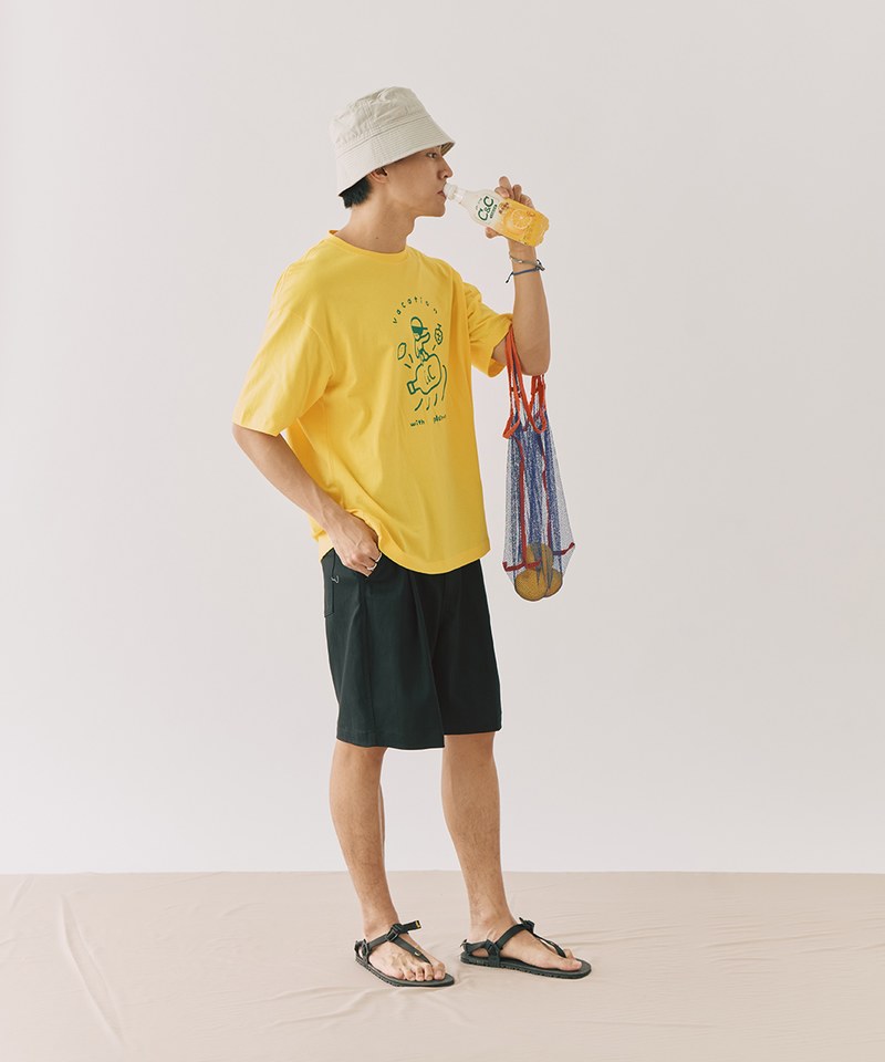 C＆C聯名夏日衝浪圖TEE