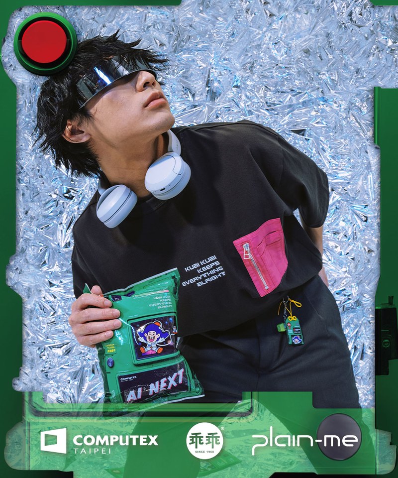 CRV0092-251 COMPUTEX 聯名口袋TEE