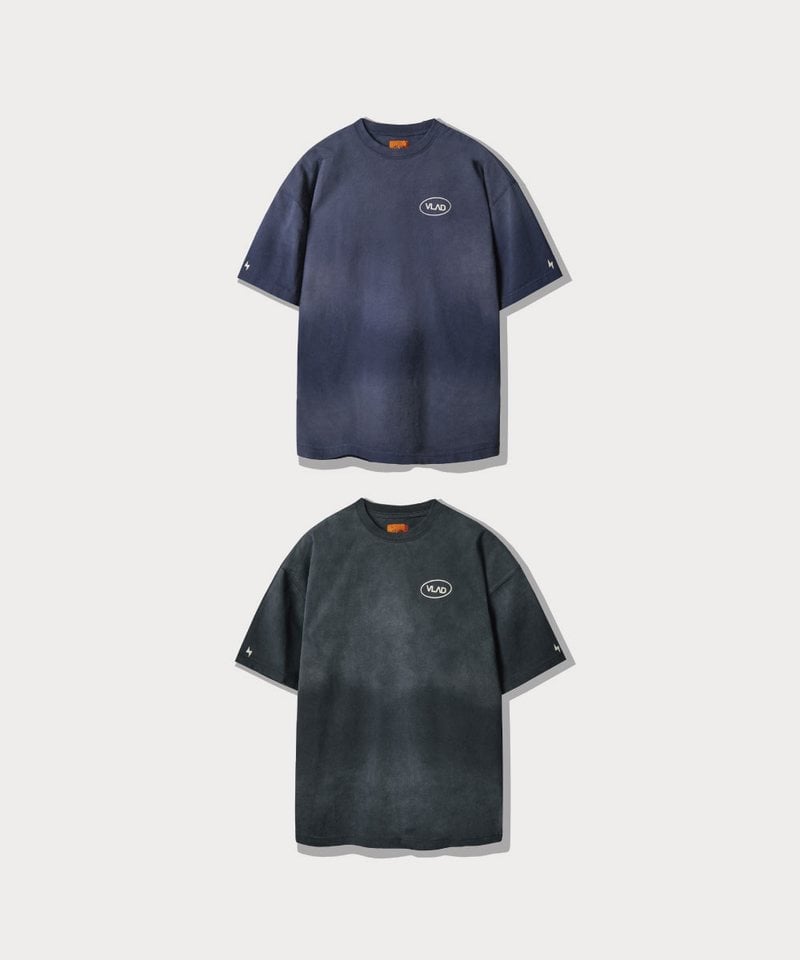 水洗短袖T恤 SMALL LOGO FADE WASHING HALF T-SHIRT