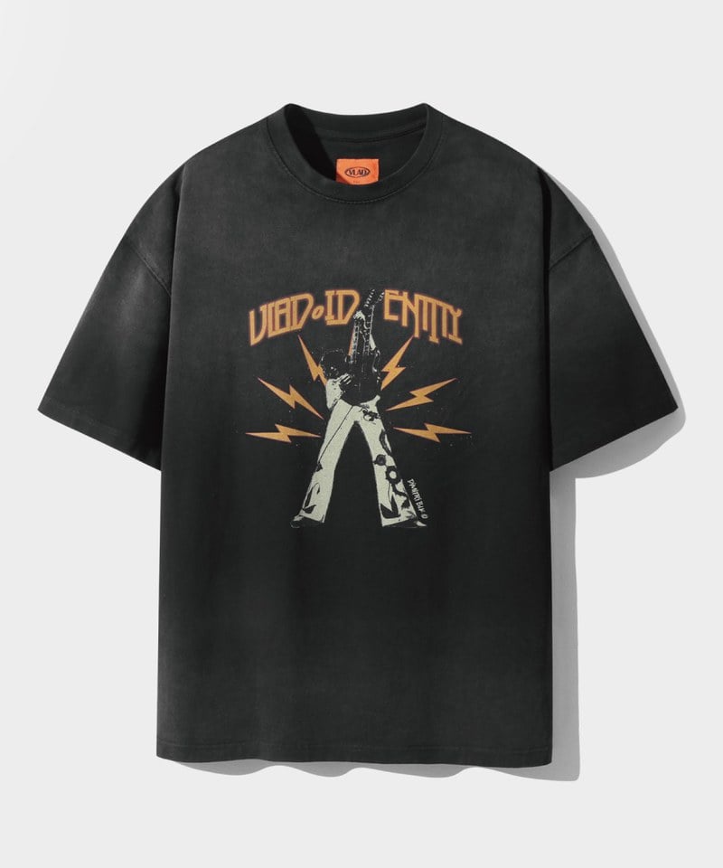 印花上衣 VLAD PIGMENT ZEPPELIN HALF T-SHIRT
