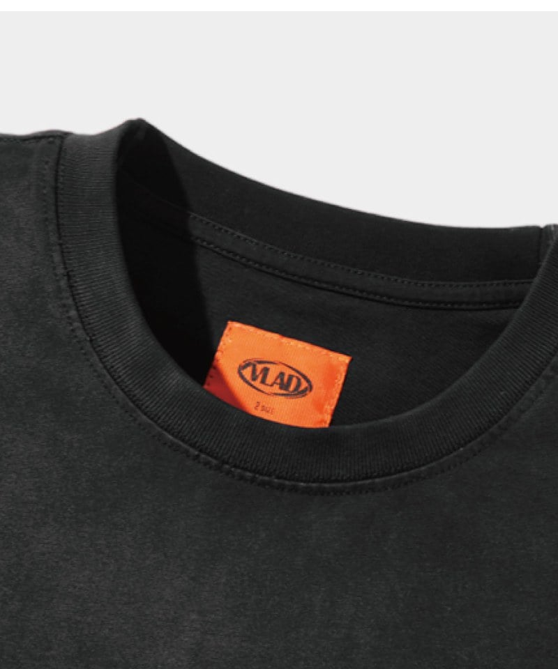 印花上衣 VLAD PIGMENT ZEPPELIN HALF T-SHIRT