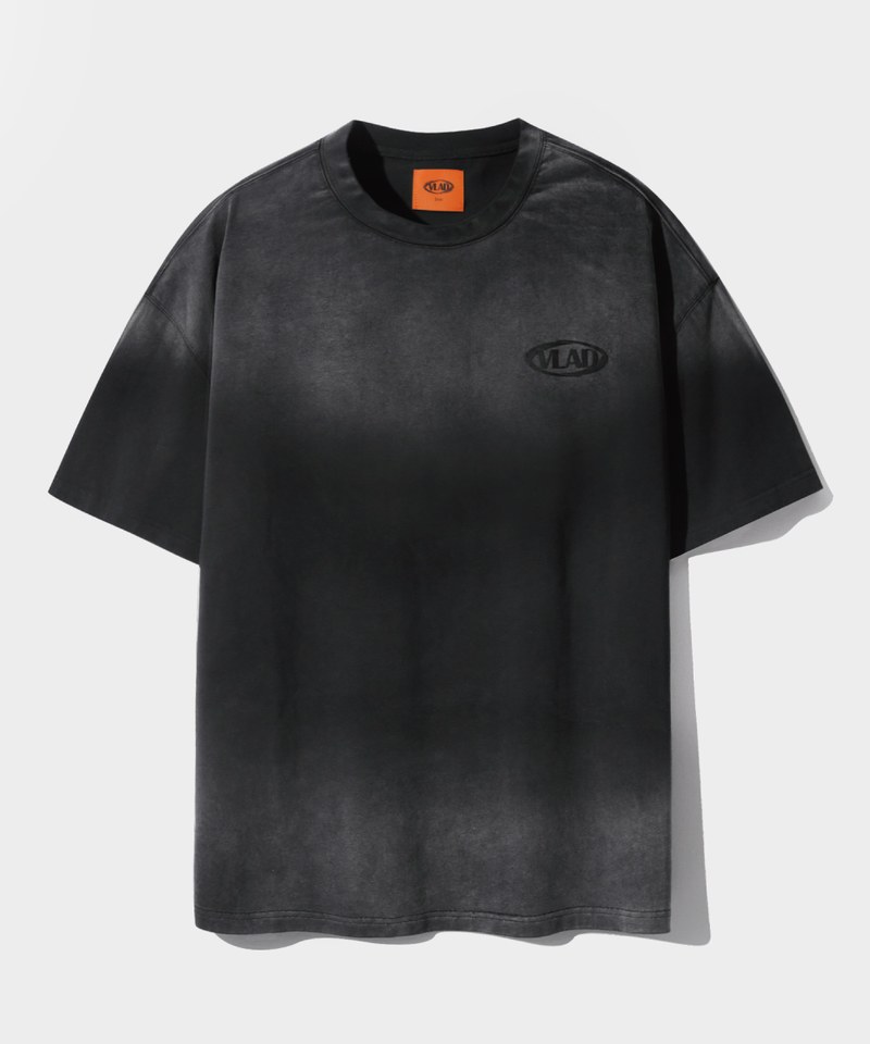 水洗LOGO上衣 WASHED SMALL LOGO HALF T-SHIRT