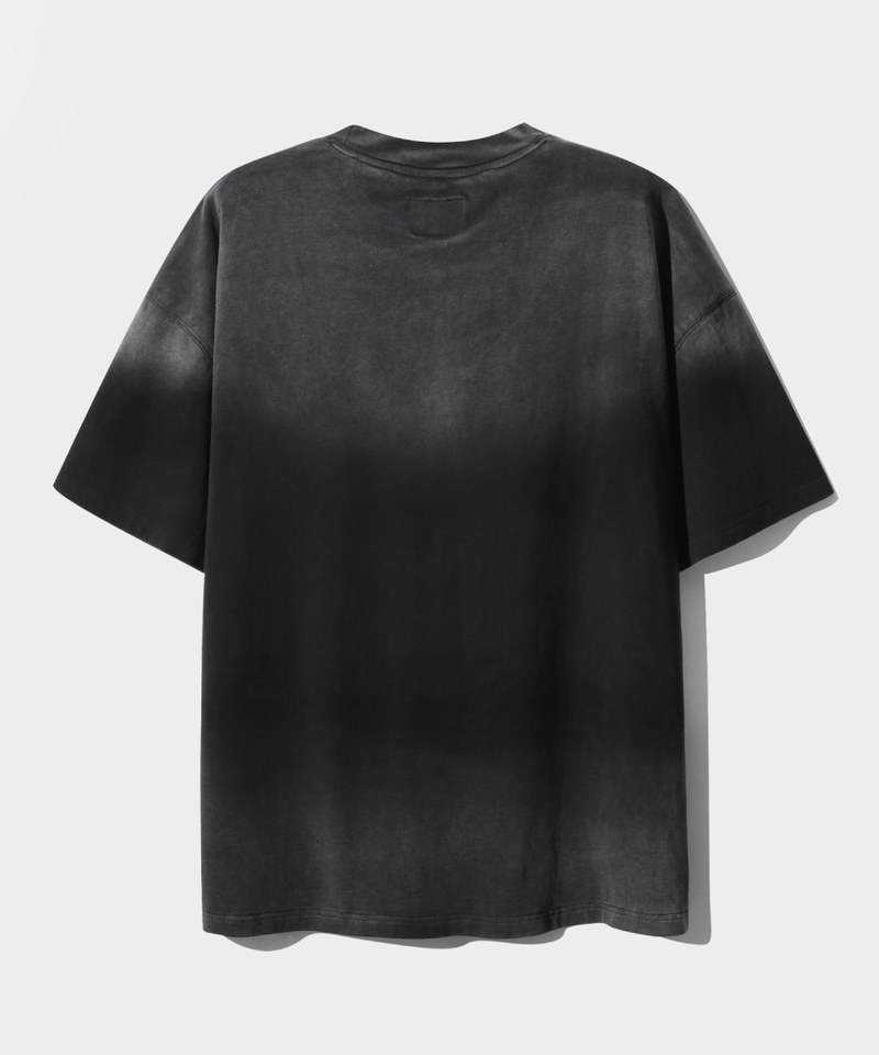 水洗LOGO上衣 WASHED SMALL LOGO HALF T-SHIRT