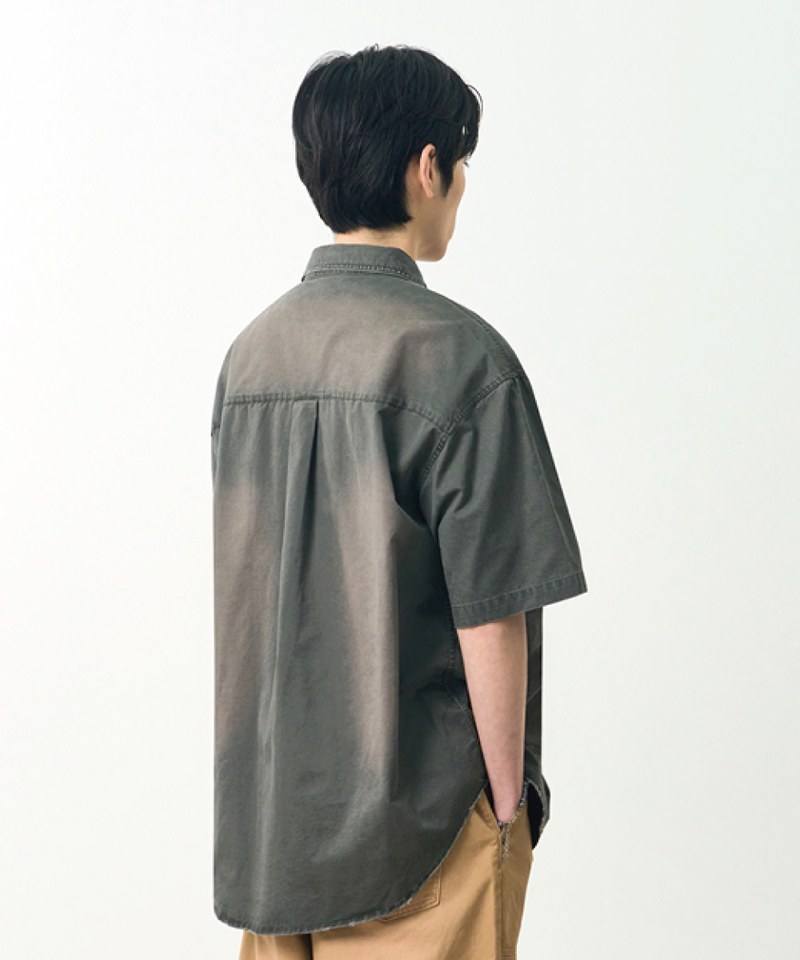 DMB0237-251 雙口袋襯衫 DOUBLE KNEE PATCH HALF WORK SHIRT