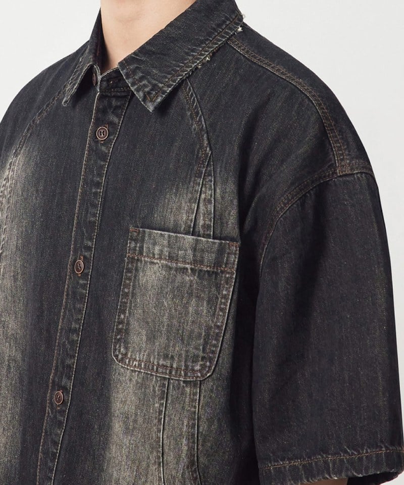 DMB0241-251 牛仔襯衫 DENIM HALF SHIRT