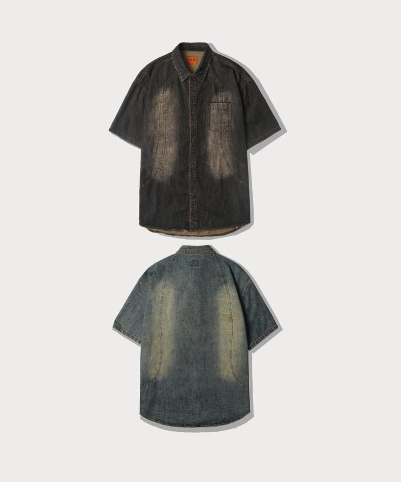 DMB0241-251 牛仔襯衫 DENIM HALF SHIRT