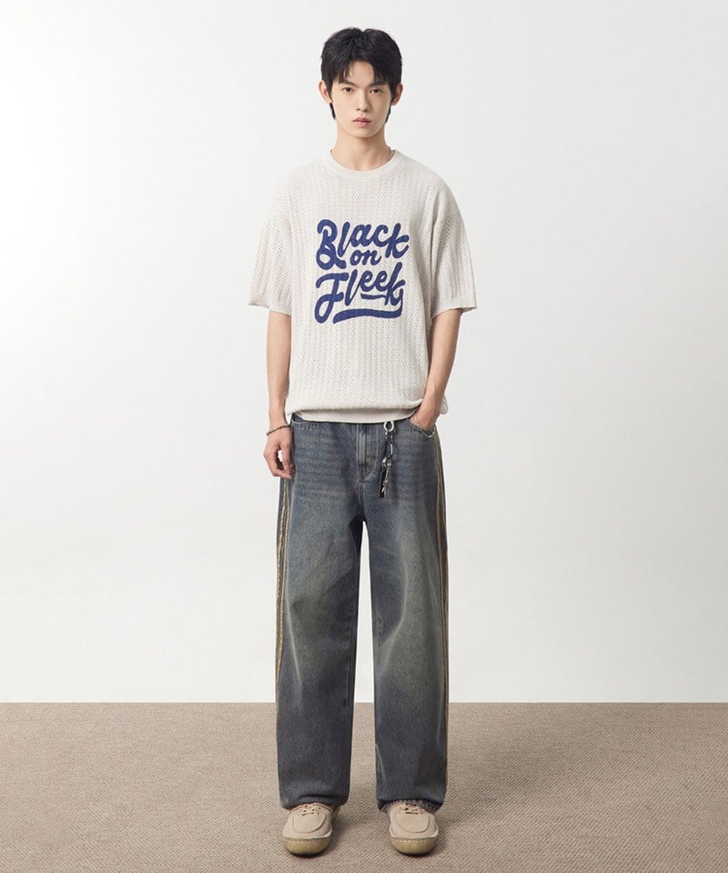 針織上衣 BOF CROCHET HALF KNIT