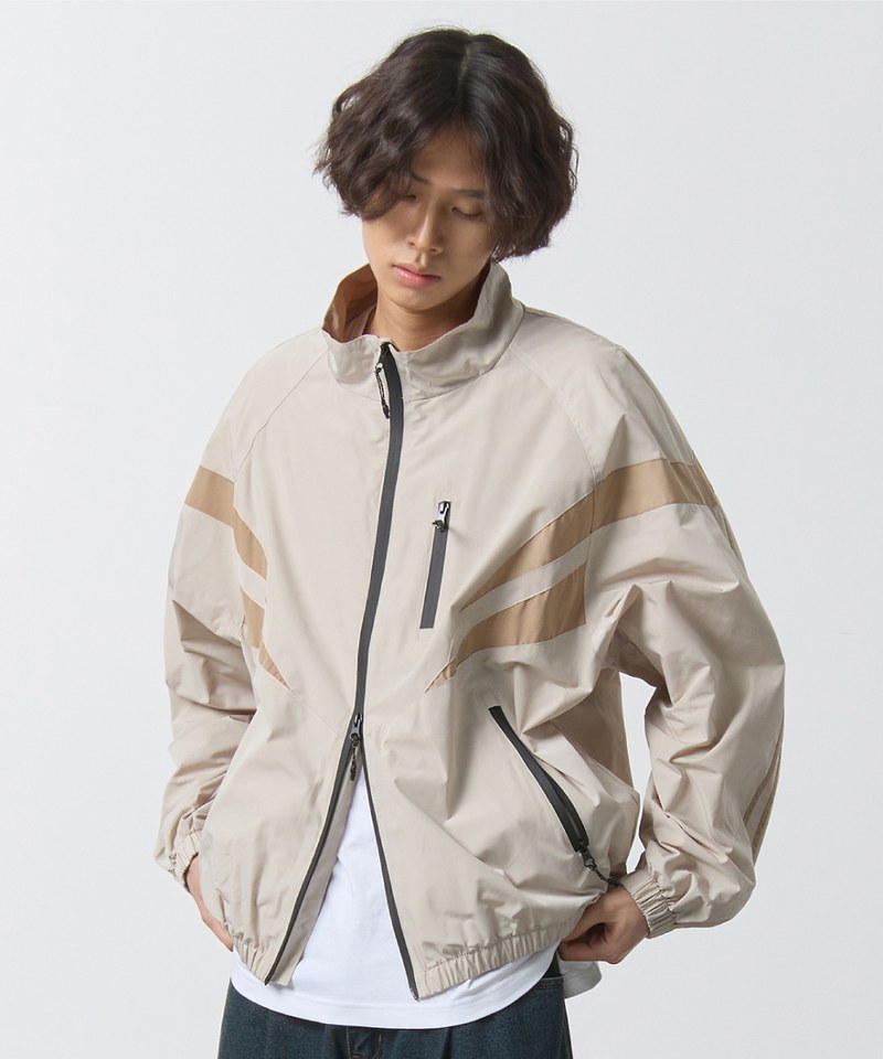 拼接運動外套 D-LAYER PANEL TRACK JACKET