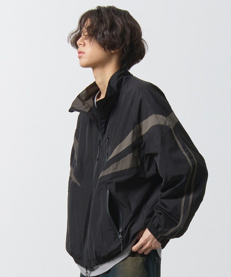拼接運動外套 D-LAYER PANEL TRACK JACKET