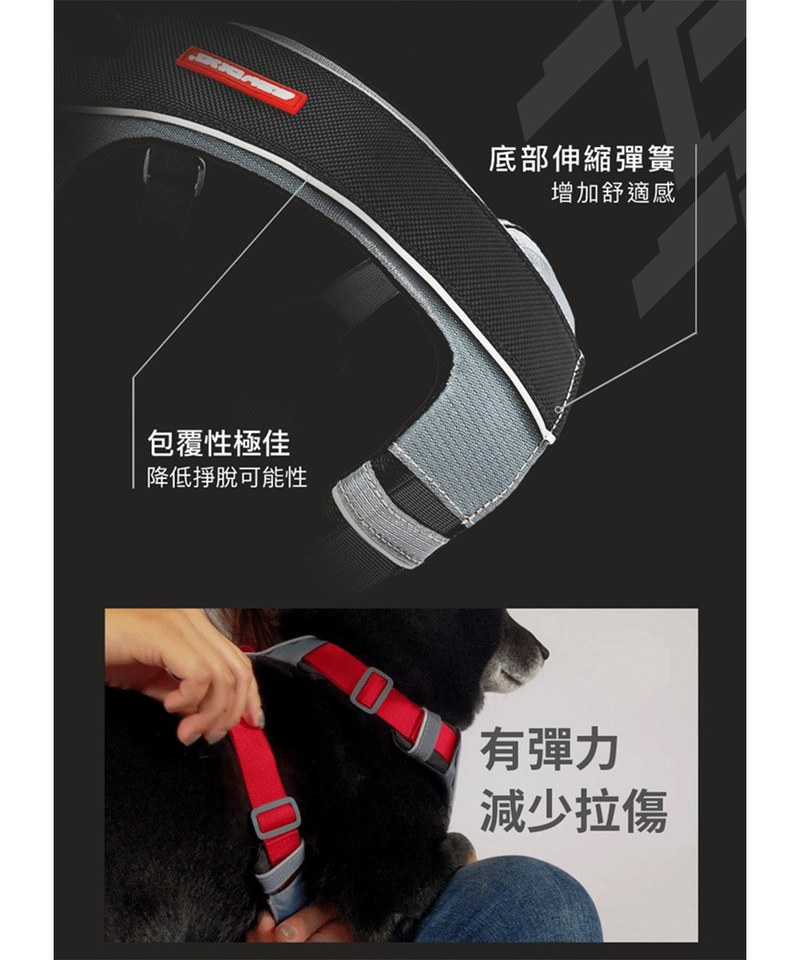 EZY3905-251 X-LINK  HARNESSＸ雙制胸背帶 - XL