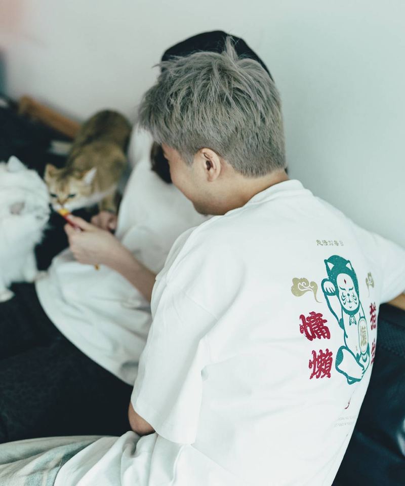 FMB99147-252 慵懶Print Tee