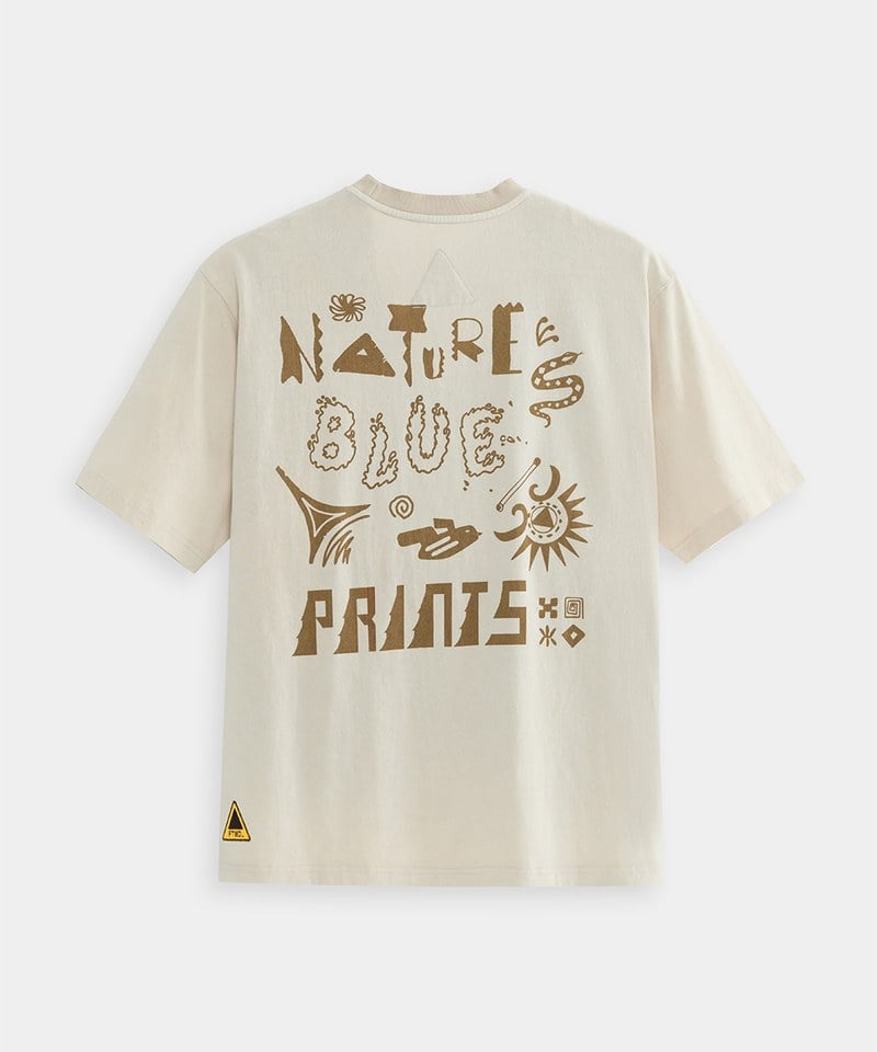 圖案短Tee BLUEPRINT TEE