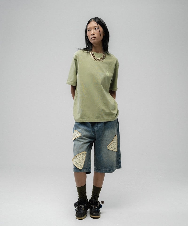 圖案短Tee BLUEPRINT TEE