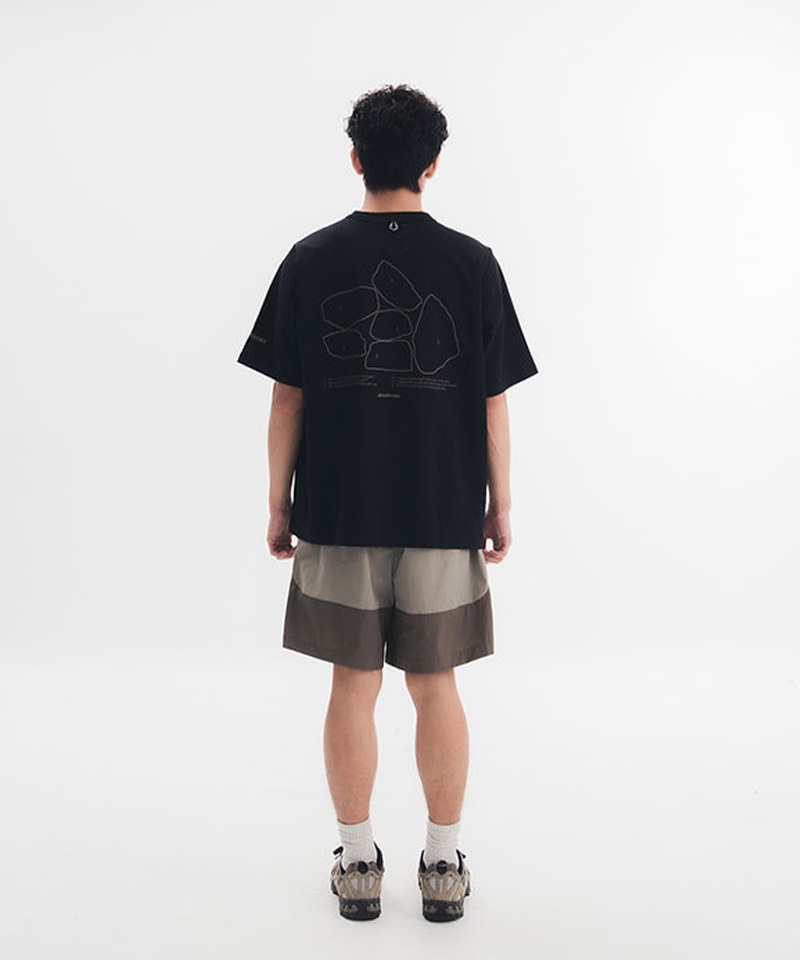 印花短TEE STACKS TEE