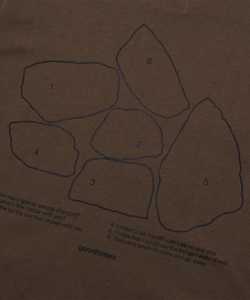 印花短TEE STACKS TEE