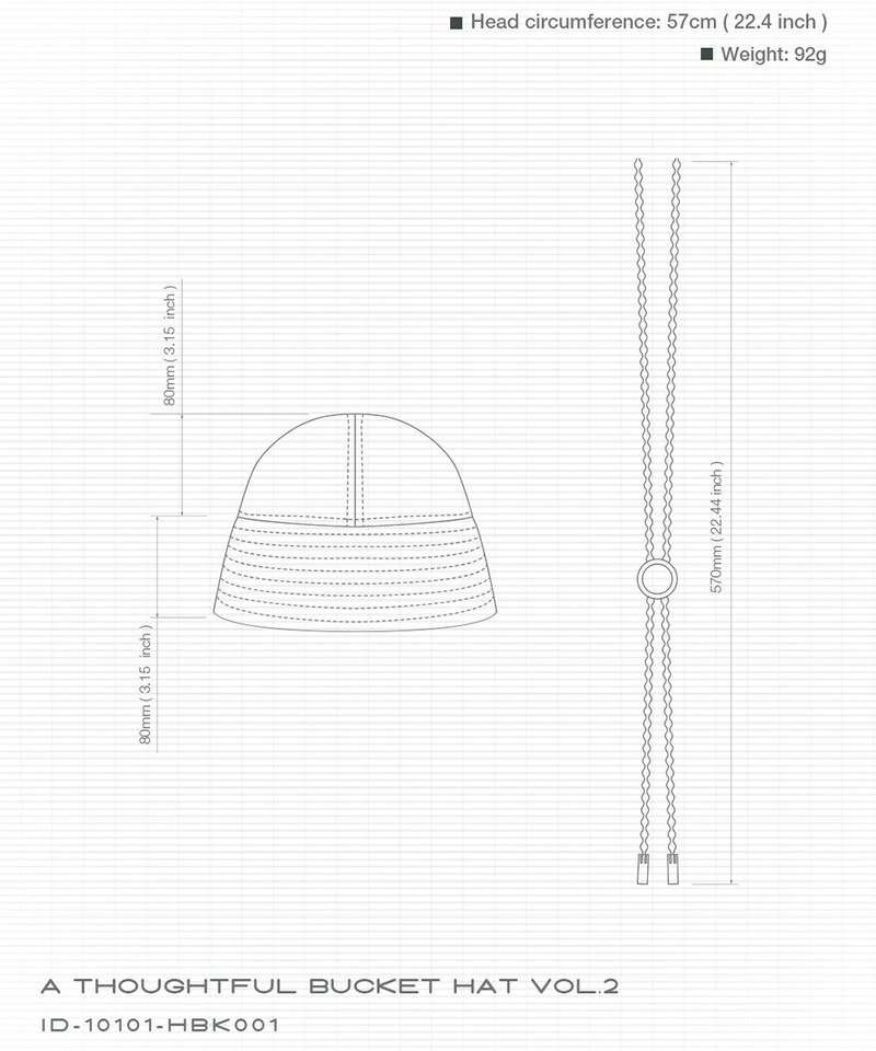 漁夫帽 A Thoughtful Bucket Hat Vol.2