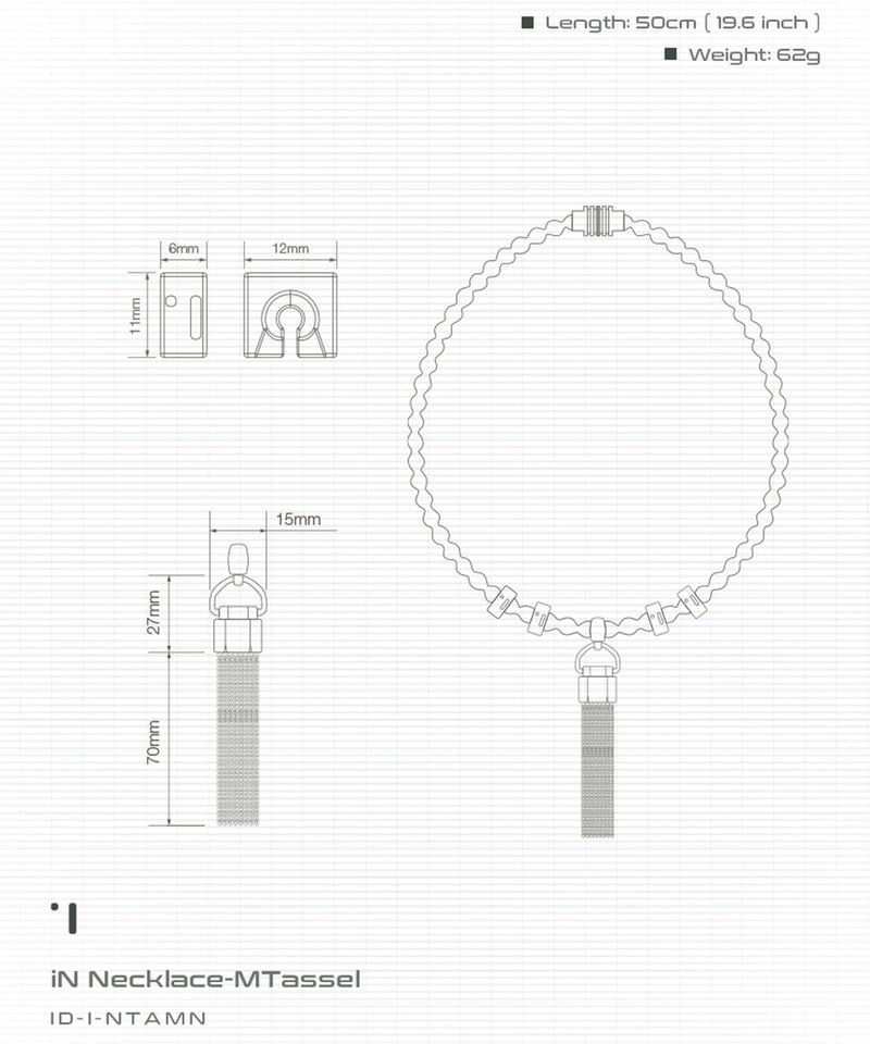 ICD9926-251 流蘇項鍊 iN Necklace-Mtassel