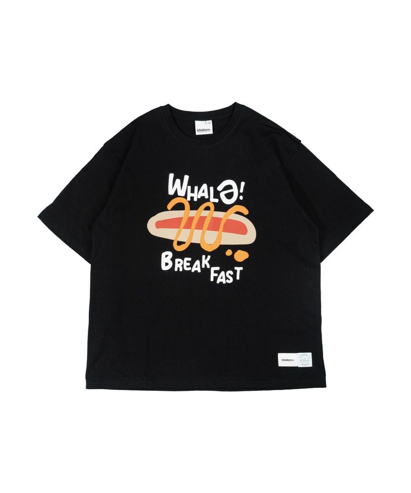 聯名 餵我早餐印花上衣 HotDog Tee