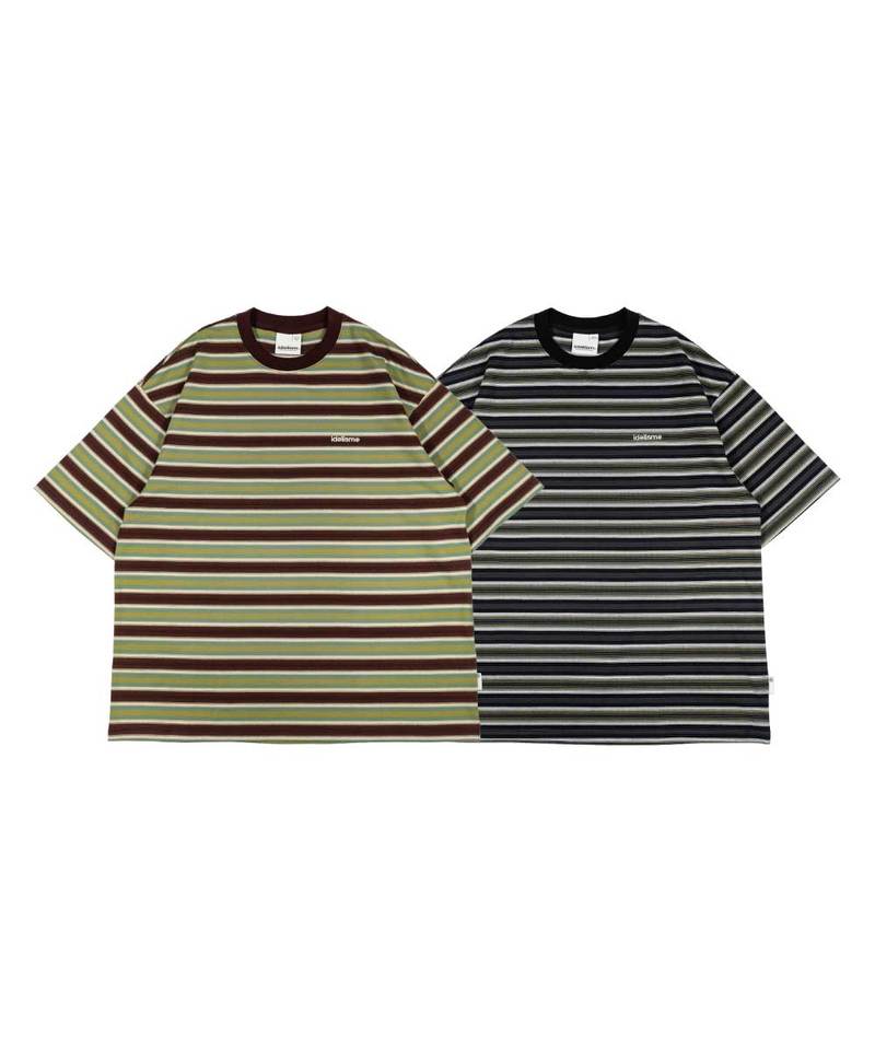 IDE0137-252 條紋短Tee Gradient Tee