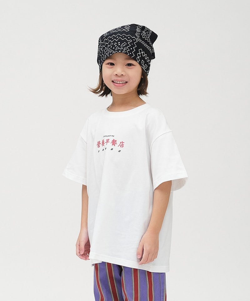 JNP0139-251 早餐店菜單小童TEE