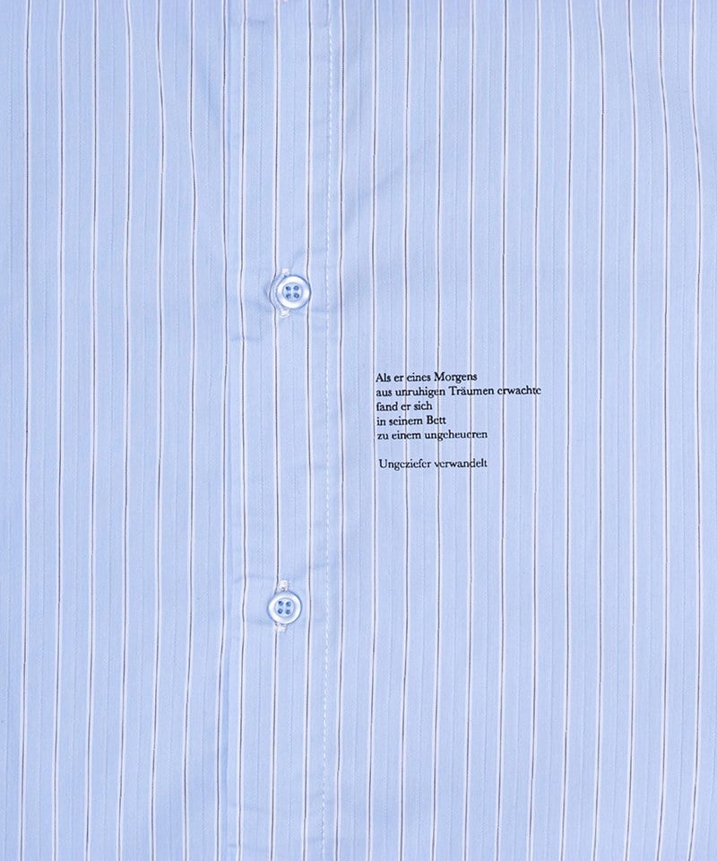 KFK 防潑水耐皺條紋襯衫 SS Side Pocket Shirt
