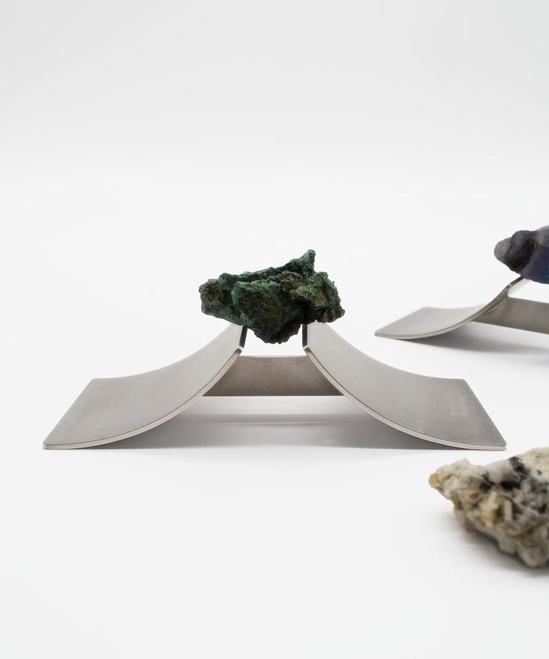 小石展架 Steel Mineral Stand