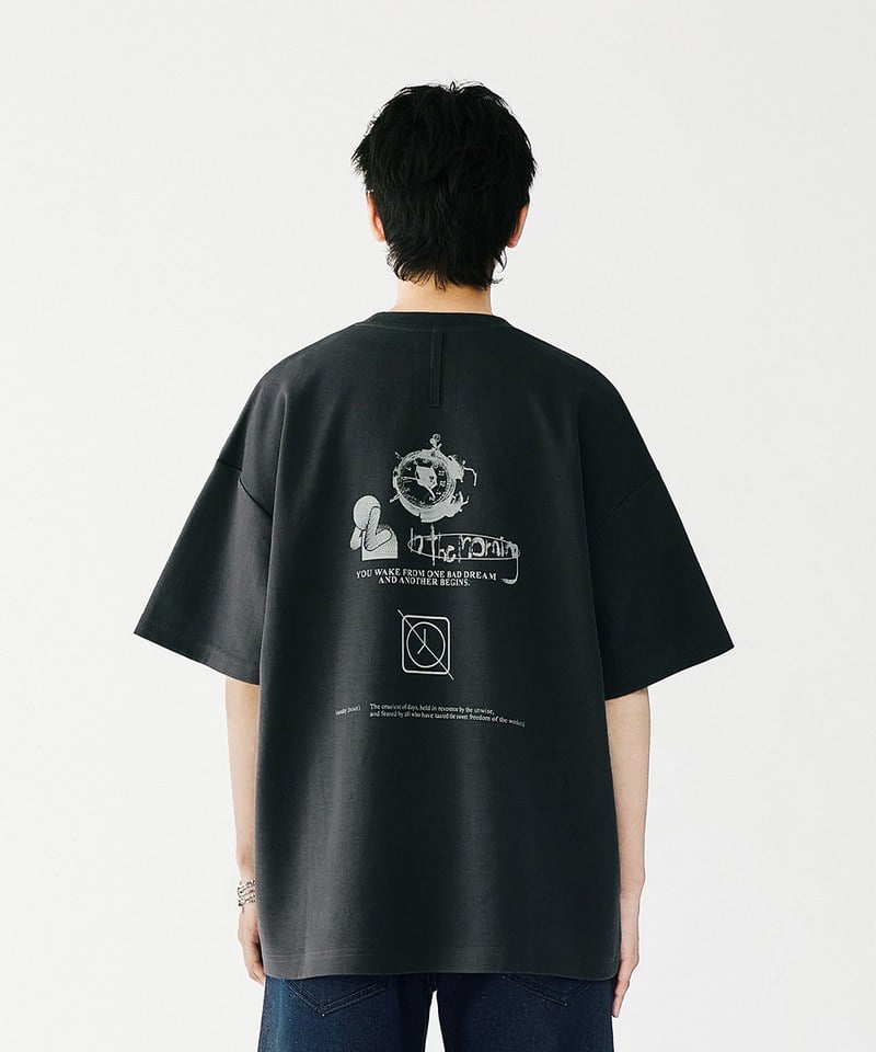 MSN0125-251 印花上衣 Mon. Wake Me Never Tee