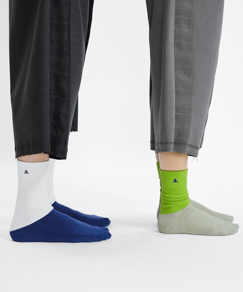 MSN2904-251 拼色長襪 Color Block Socks