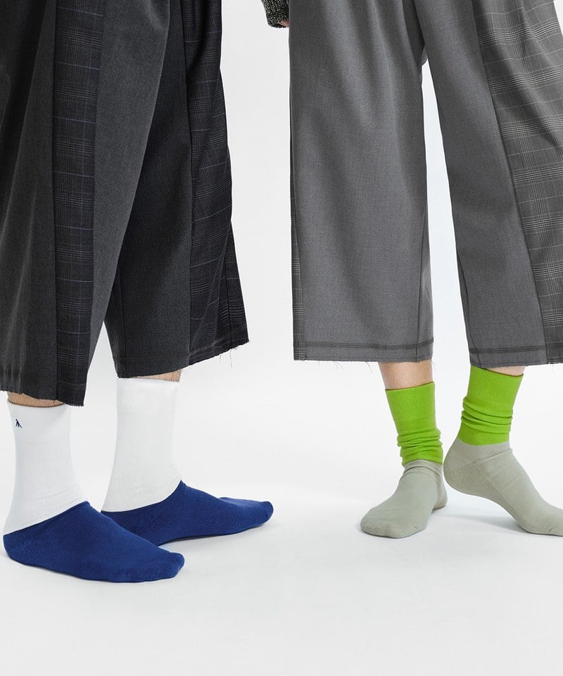 MSN2904-251 拼色長襪 Color Block Socks