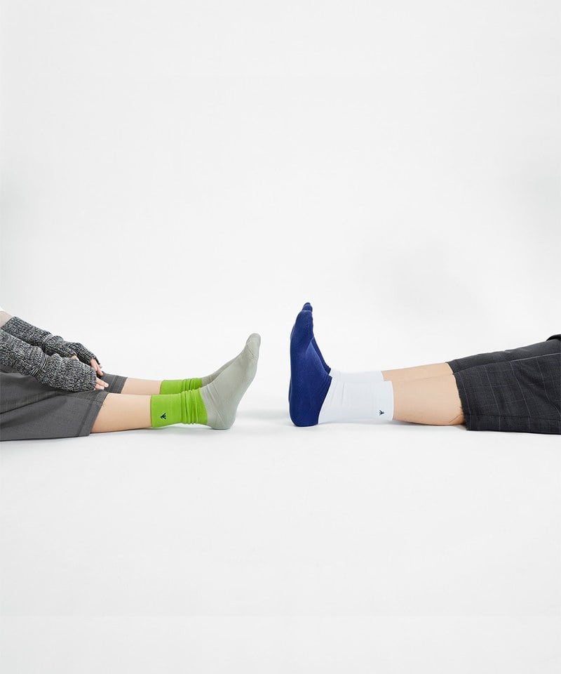 MSN2904-251 拼色長襪 Color Block Socks
