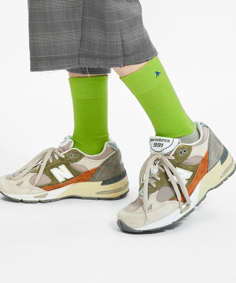 MSN2904-251 拼色長襪 Color Block Socks