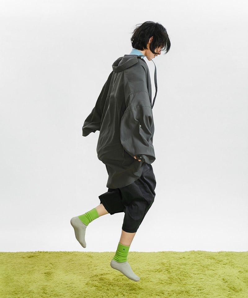 MSN2904-251 拼色長襪 Color Block Socks
