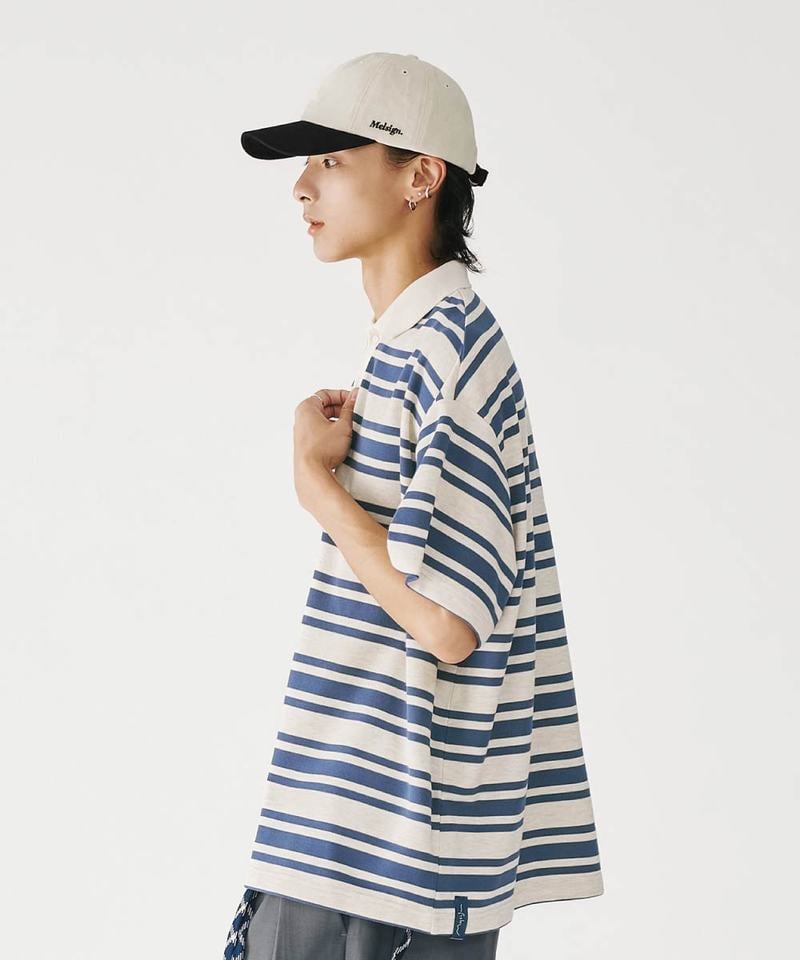 條紋Polo衫 Wide Stripe Polo