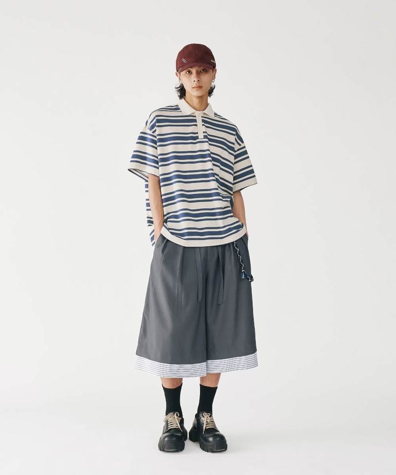 條紋Polo衫 Wide Stripe Polo